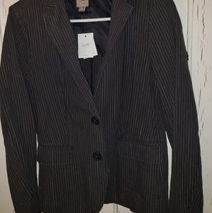 J. Jill pin stripped blazer
